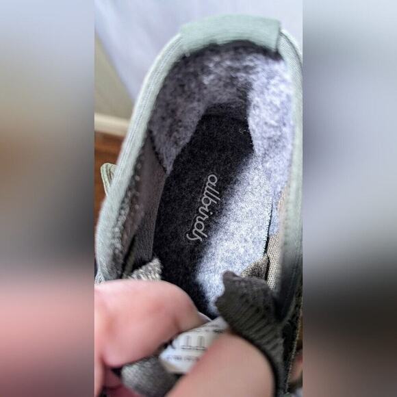 Allbird Women’s Tree Toppers Green/White Low-Top Sneakers Sz 6 - Picture 8 of 10